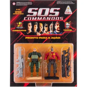 Miniatura Colecionavel Sos Commandos White Billy E Gl