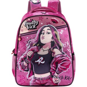 Mochila Infantil Emilly Vick R Rosa G