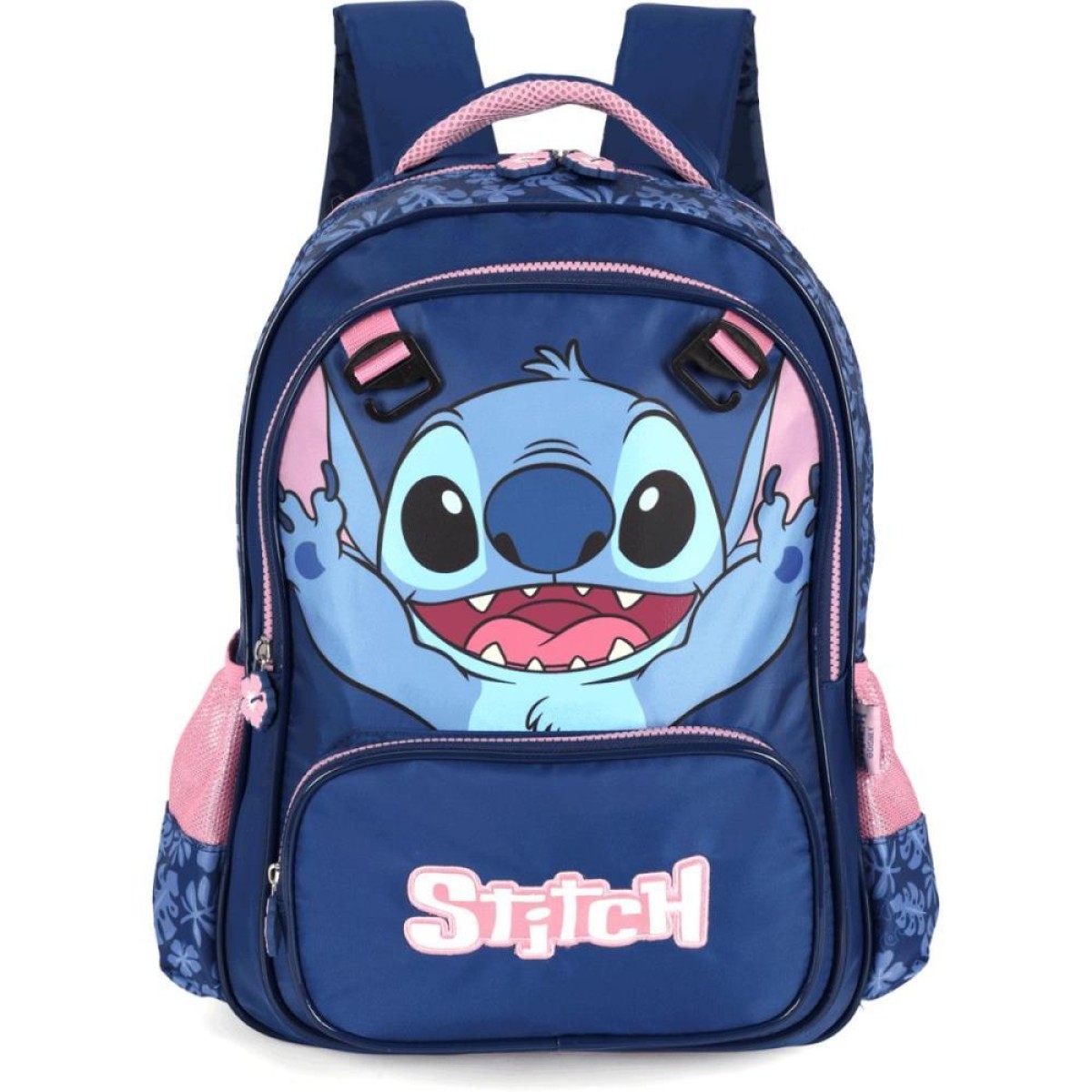 Mochila Infantil Stitch G Azul