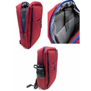 Mochila Para Notebook Office Urbanlite Vinho Oxford