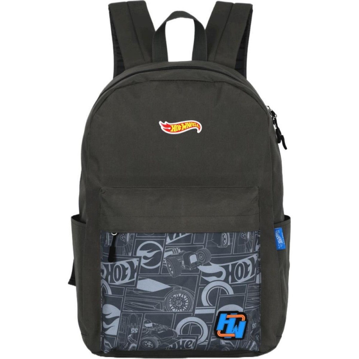 Mochila Hot Wheels G Cinza