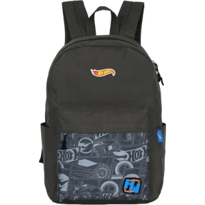 Mochila Hot Wheels G Cinza