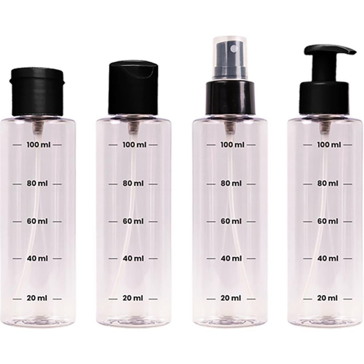 Organizador Kit Viagem 4 Pecas 100ml