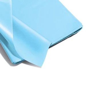 Papel De Seda Azul Claro 48x60cm 20g