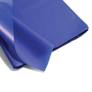 Papel De Seda Azul Escuro 48x60cm 20g