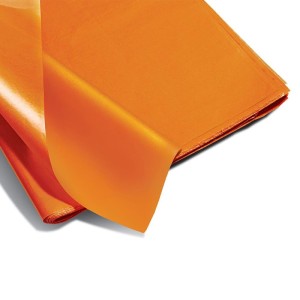 Papel De Seda Laranja 48x60cm 20g