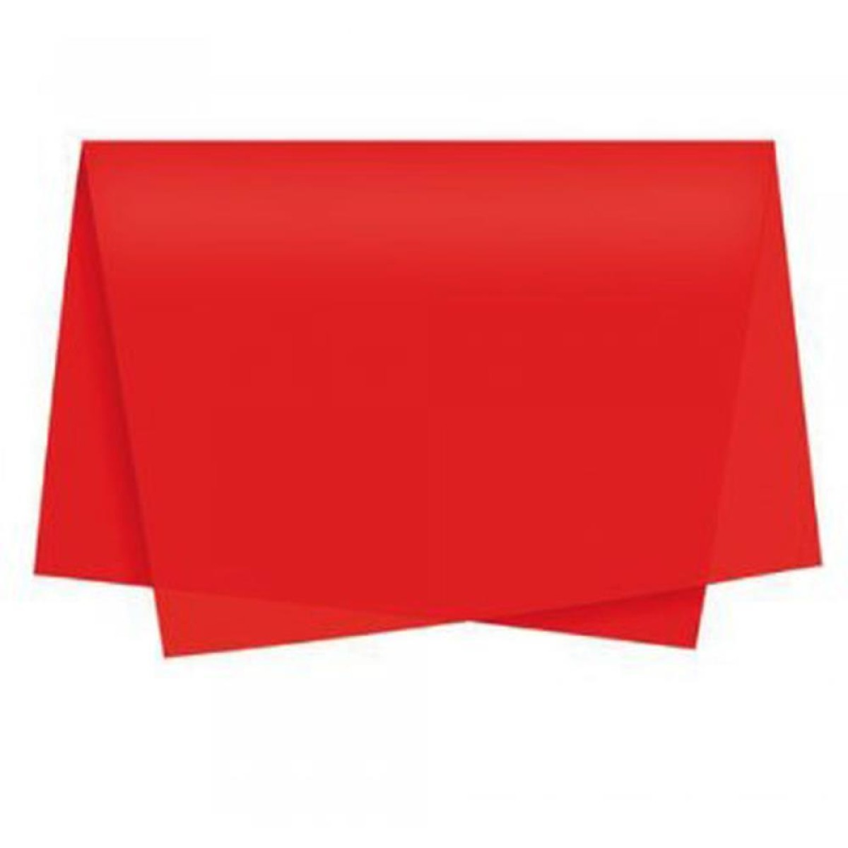 Papel De Seda Vermelho 50x70cm