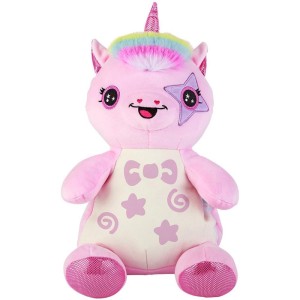 Pelucia Com Mecanismo Fofush Encantado Unicornio 34c