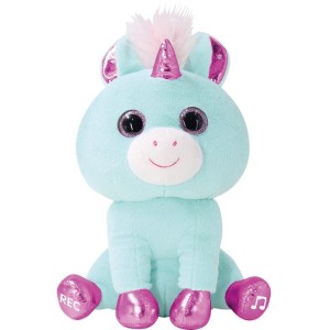 Pelucia Com Mecanismo Fofush Falante Unicornio 30cm