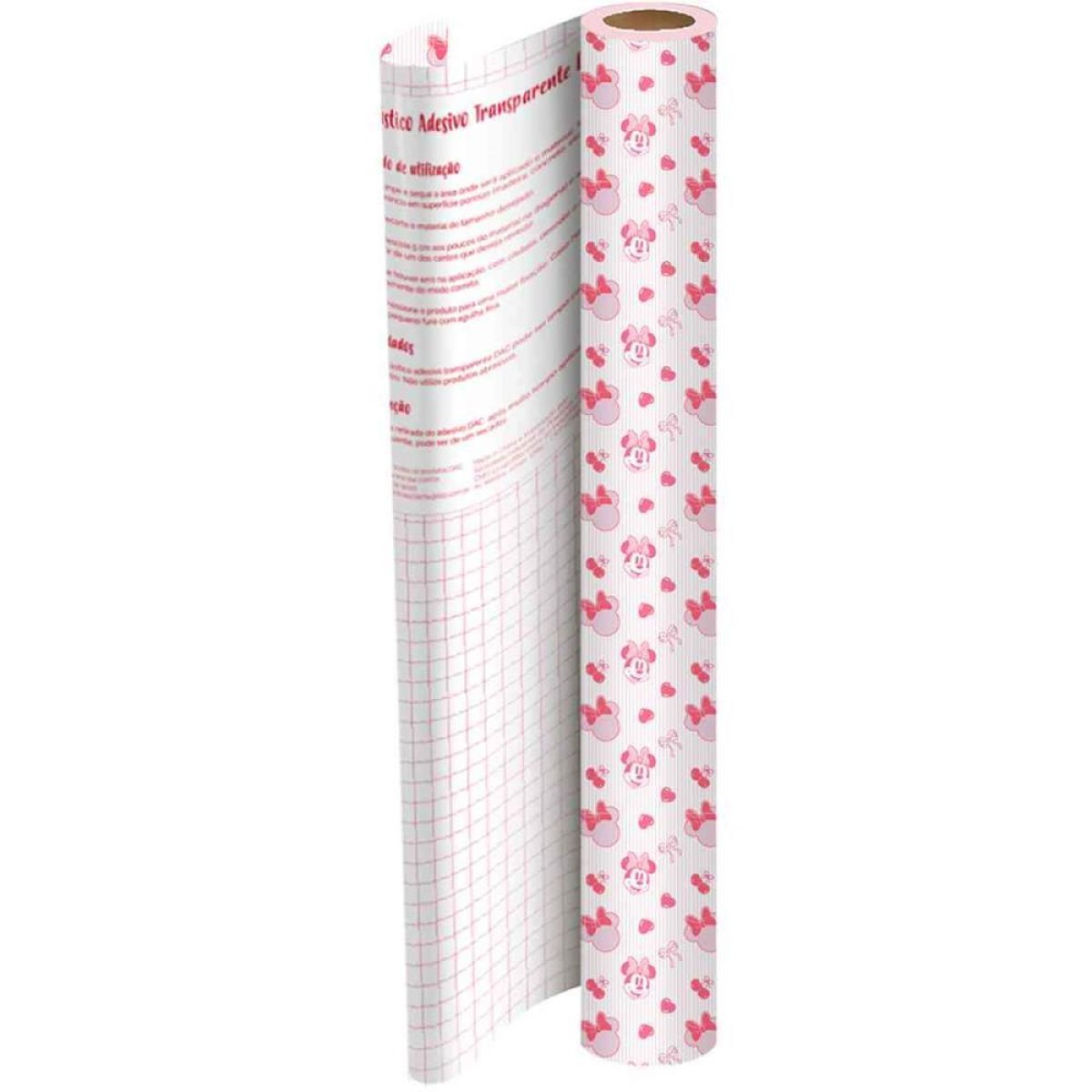 Plastico Adesivo 45cmx10m Minnie Pp 0,65