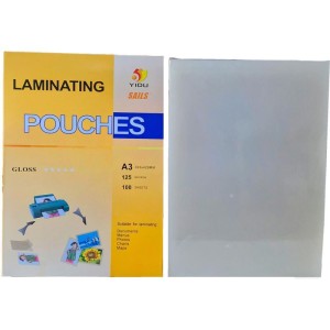 Plastico Para Plastificacao Pouch Film A3 303x426mm 0,05
