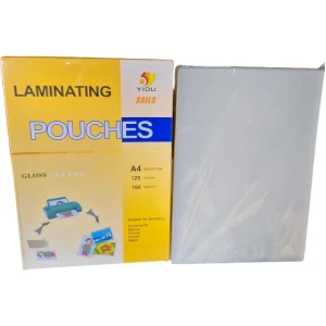 Plastico Para Plastificacao Pouch Film A4 220x307 (0,05)