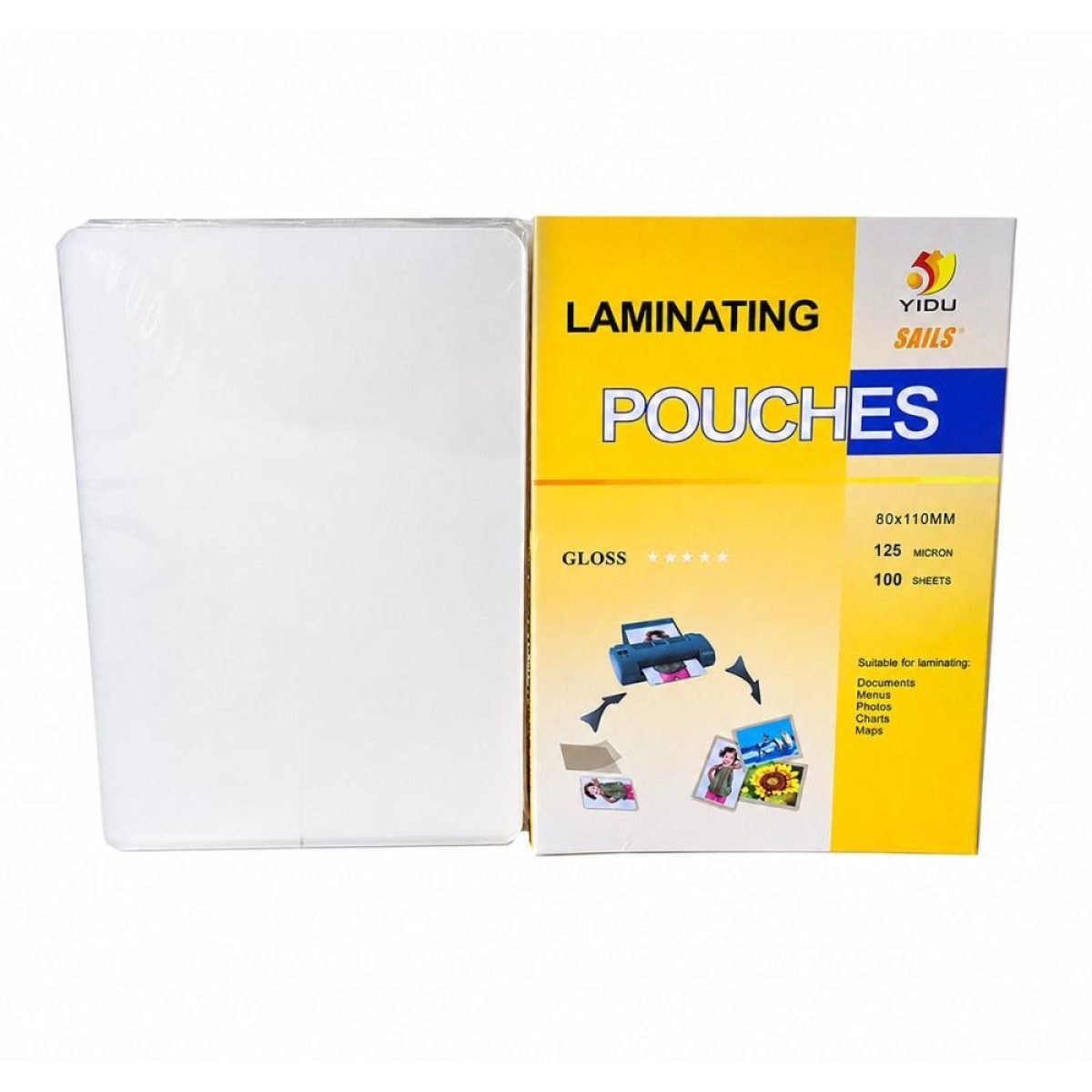 Plastico Para Plastificacao Pouch Film R.g. 80x110 (0,05)
