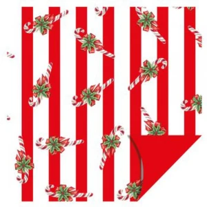 Poli Dupla Face 58x58cm Doce Natal Perolizado