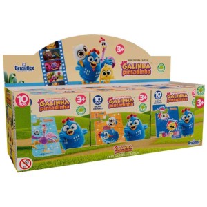 Quebra-cabeca Madeira Galinha Pintadinha Mini 10pcs