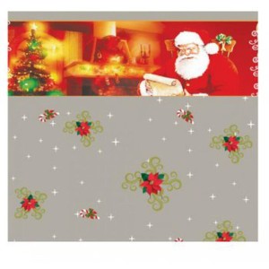 Saco Para Cesta 60x89cm Natal Noel