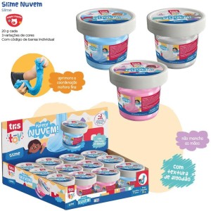 Slime Tris Toy Nuvem 20g