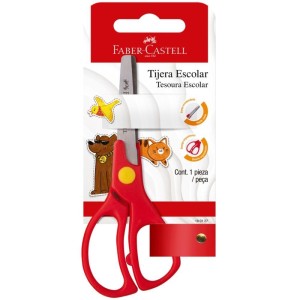Tesoura Escolar Faber Escolar