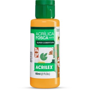 Tinta Acrilica Fosca 60ml Amarelo Ouro