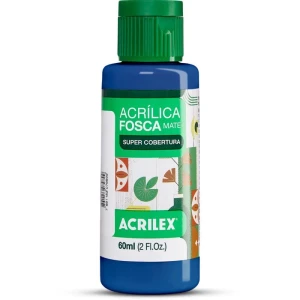 Tinta Acrilica Fosca 60ml Azul Turquesa