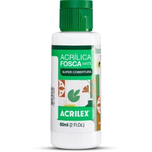 Tinta Acrilica Fosca 60ml Branco