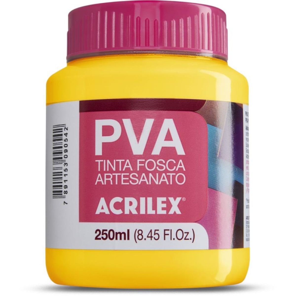 Tinta Pva 250ml. Amarelo Ouro