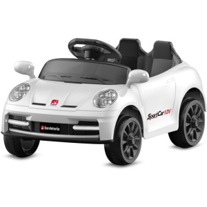 Veiculo Eletrico Sport Car R/c 12v Branco
