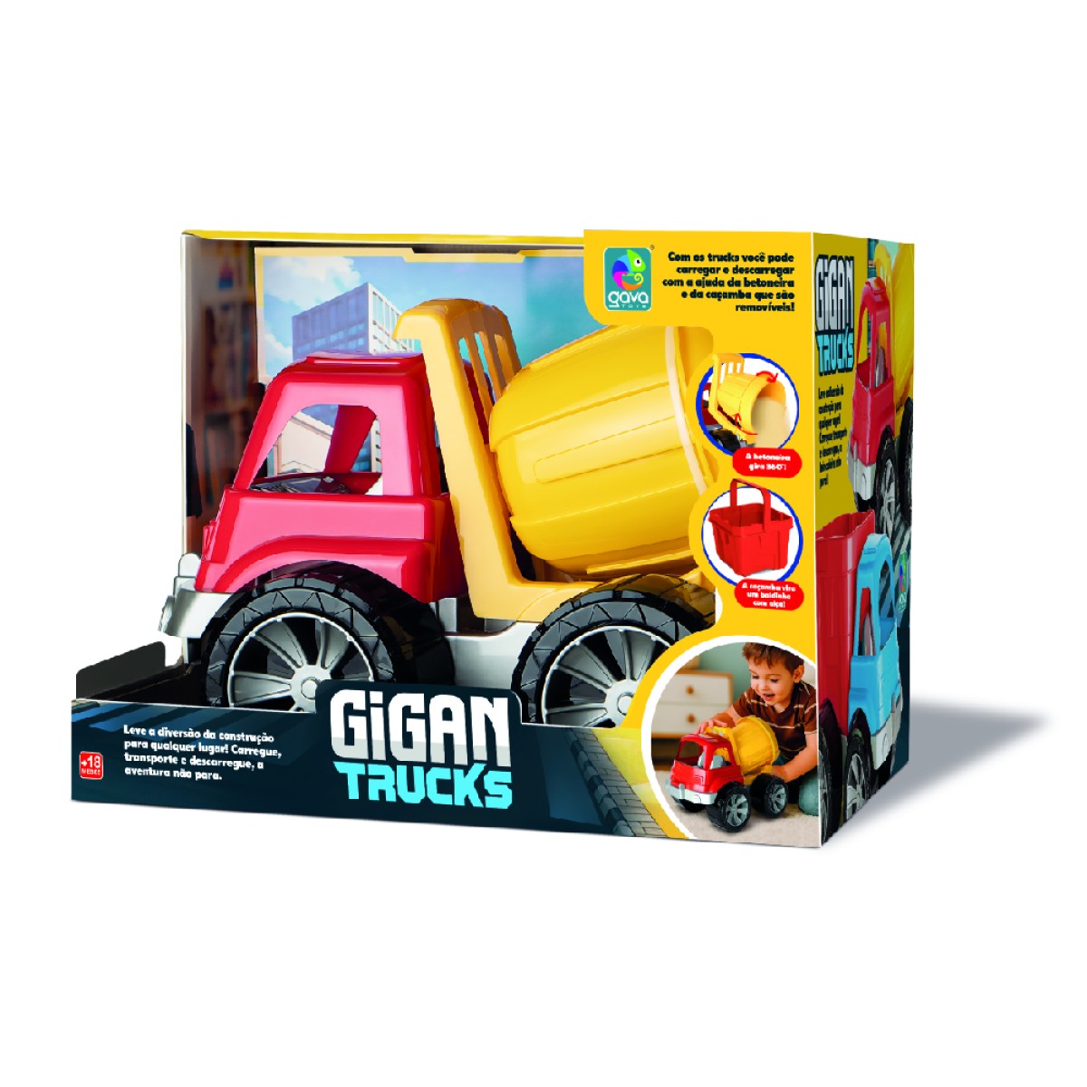 Caminhao Gigantrucks Betoneira