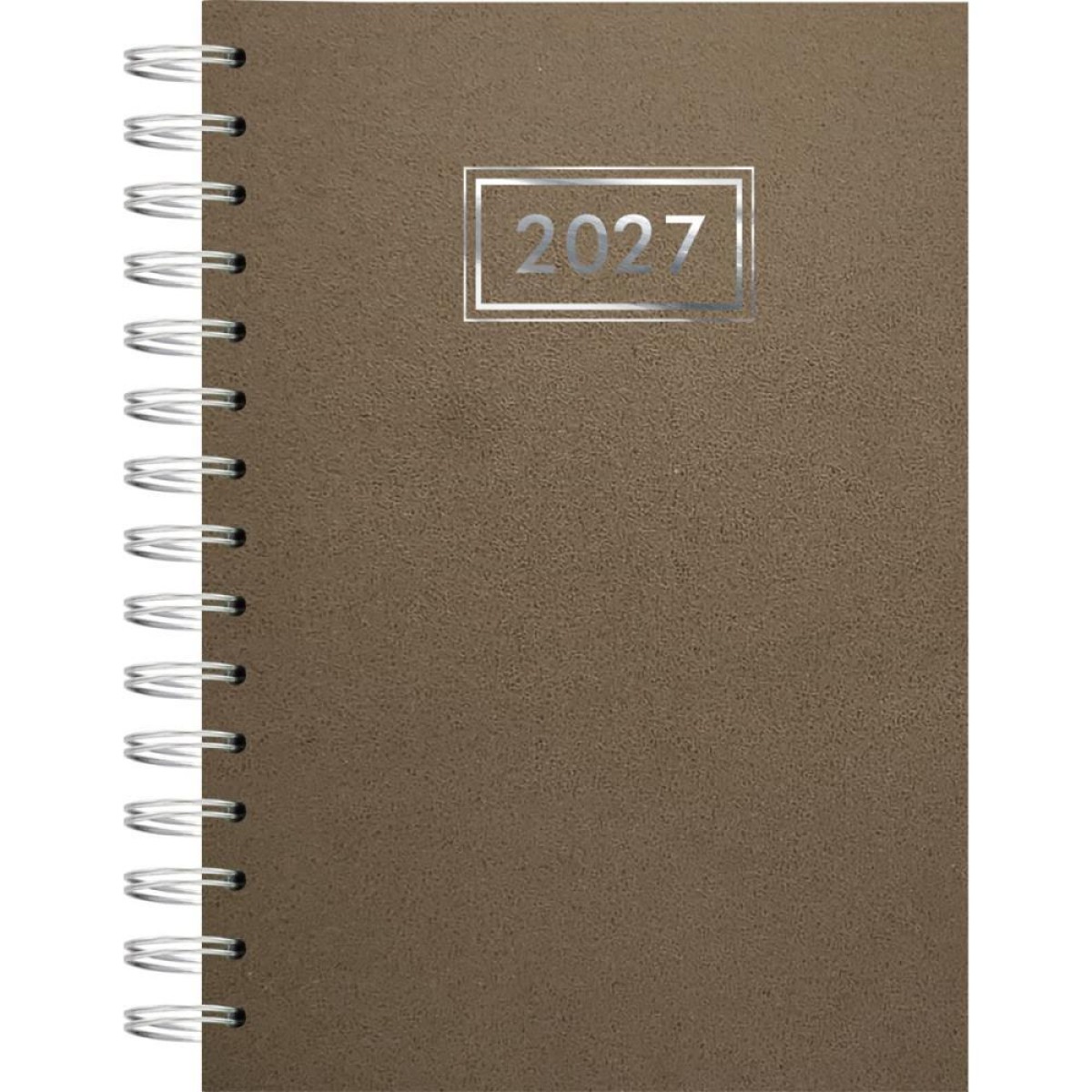 Agenda 2027 Scratch Esp Cd 14x20cm 160fls Cafe