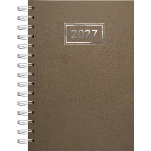 Agenda 2027 Scratch Esp Cd 14x20cm 160fls Cafe