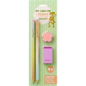 Kit Escolar Pastel Trends C/4pecas