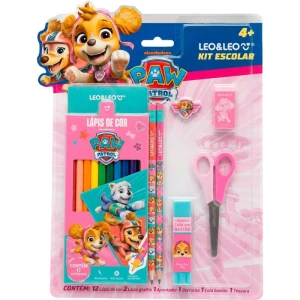 Kit Escolar Patrulha Canina C/06 Pecas (s)