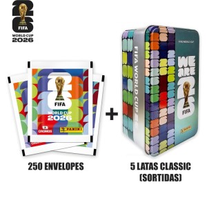 Copa Panini 2026 Figurinhas C/5 Latas Classic