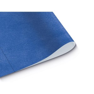 Papel Camurca 40x60cm. Azul