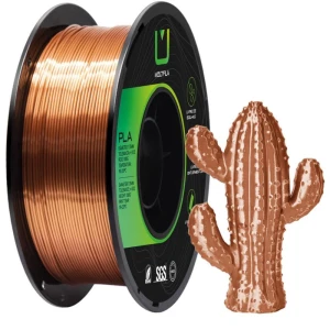 Filamento 3d Silk Cobre Pla 1 Kilo