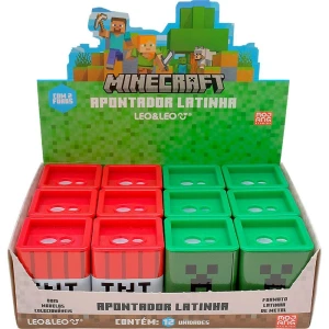 Apontador Com Deposito 2 Furos Minecraft Big/padrao 2 Mod.