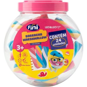 Borracha Decorada Fini Marshmallow C/aroma 3mod.