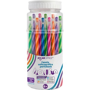Caneta Esferografica Wow Fun Perfumada 0.7mm 5cores
