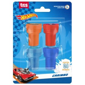 Carimbo Pedagogico Hot Wheels 4 Modelos