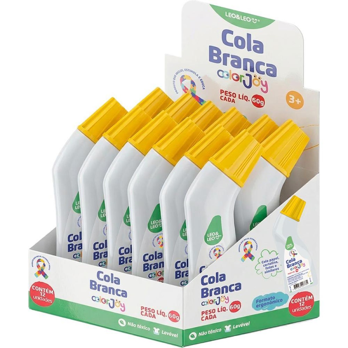 Cola Escolar Color Joy Ergonomica 60g
