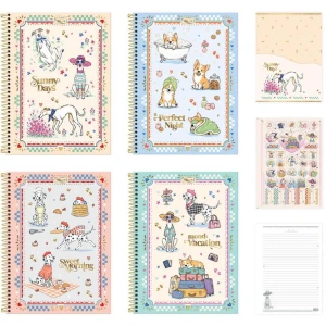 Caderno 10x1 Capa Dura Doggy 160fls