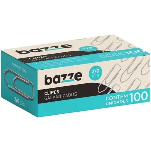 Clipe Galvanizado Aco 2/0 100 Unidades