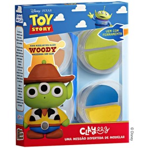 Massa Para Modelar Criativa Toy Story Clayeez 4mod.(s) 48g