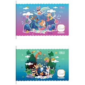 Caderno Caligrafia Spice Kids 40f Masc/fem Broch/horiz