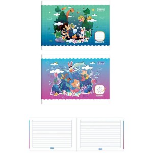 Caderno Desenho 1/4 Spice Kids 40fls Masc/fem. Brochura