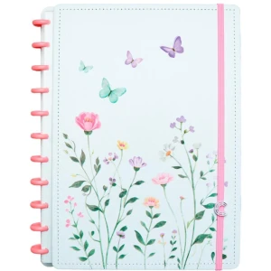 Caderno Inteligente Grande Butterfly Kiss 80fls. 215x280mm