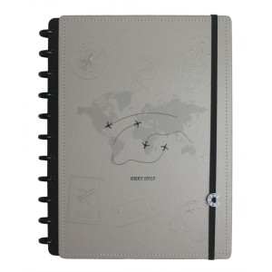 Caderno Inteligente Grande Next Stop 80fls 210x280mm.