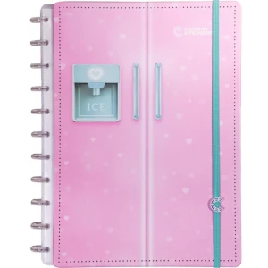 Caderno Inteligente Grande Pink Cooler 80fls 215x280mm