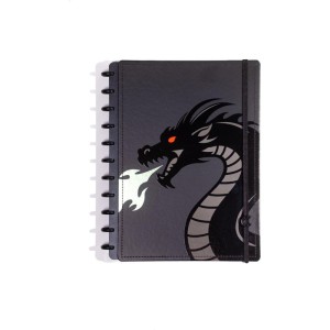 Caderno Inteligente Grande Storm Dragon 80fls 215x280mm.