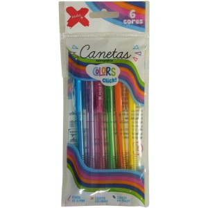 Caneta Esferografica Color Click 0.7mm